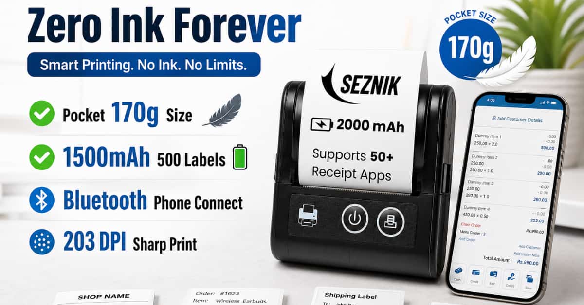 Best Mini Thermal Printers Under Rs 3000 (2026)