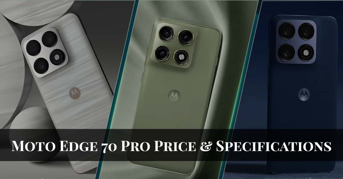 Moto Edge 70 Pro price launch date