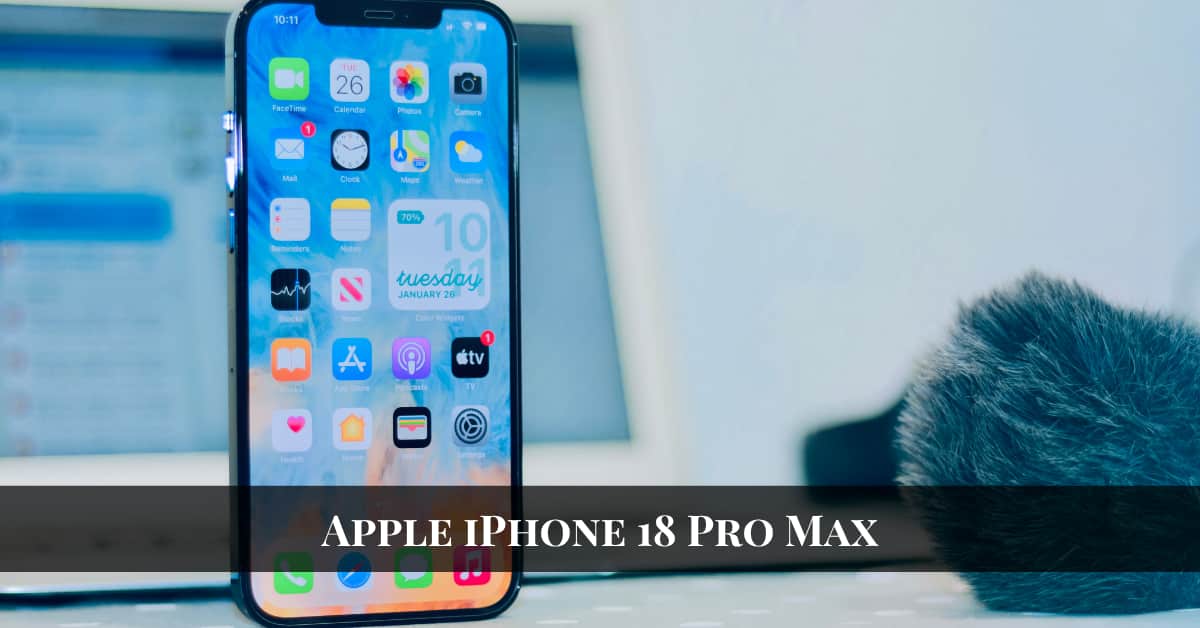 iPhone 18 Pro Max