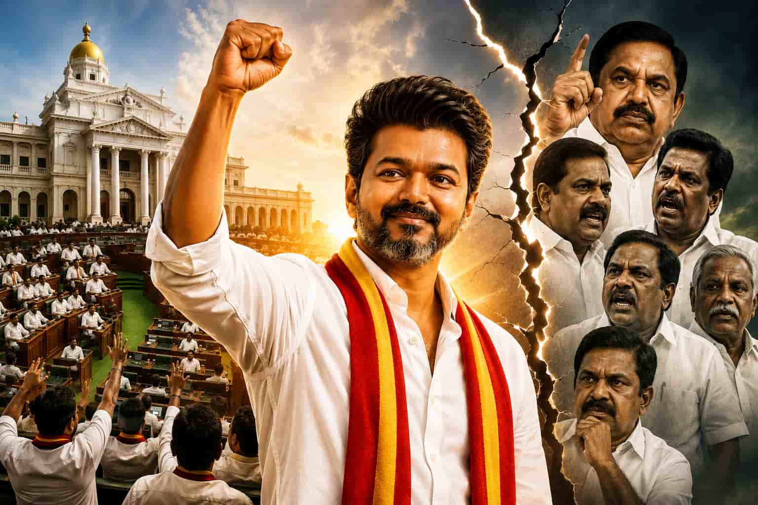 Vijay CM trust vote Tamil Nadu