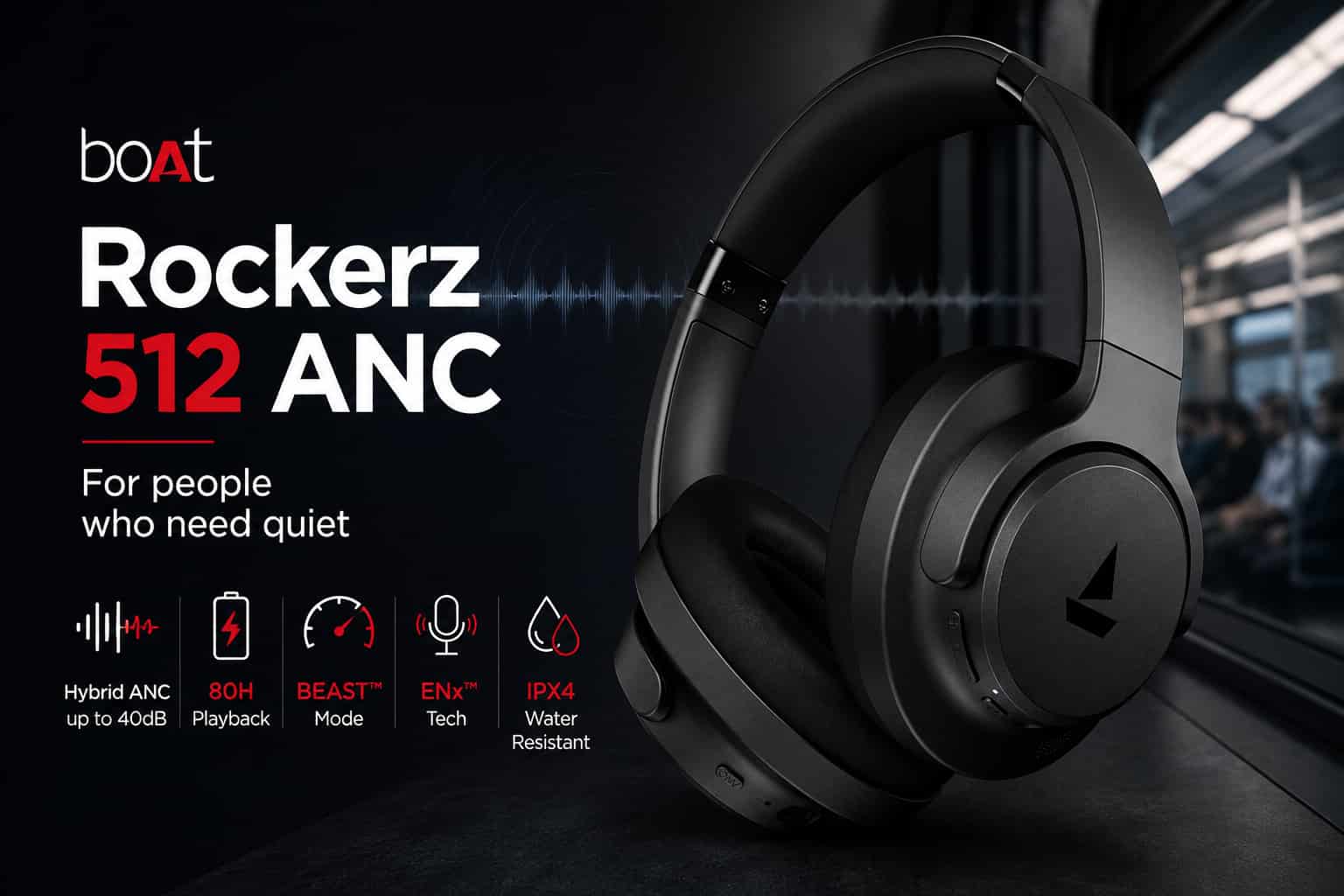boAt Rockerz 512 ANC