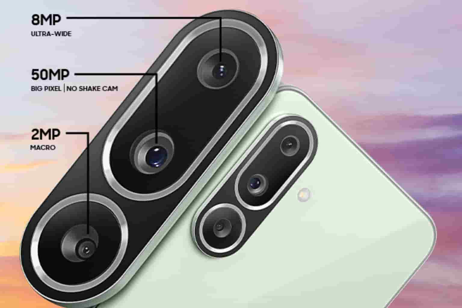 SamsungGalaxy M56 5G camera
