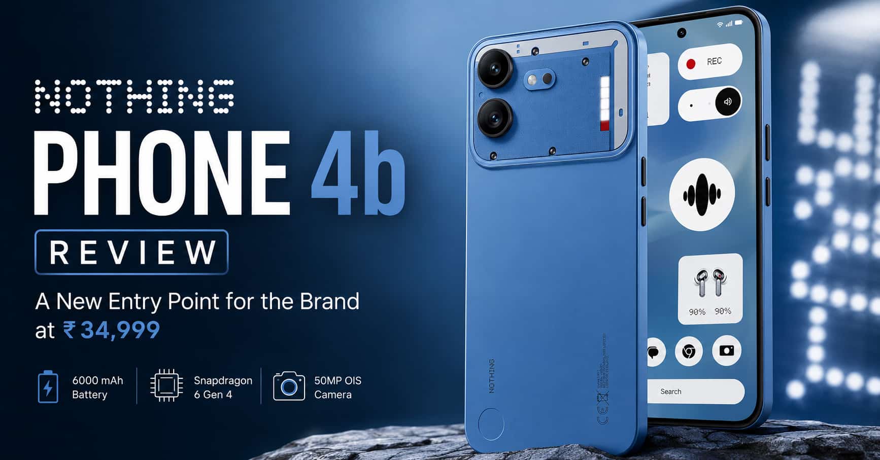 Nothing Phone 4b Review price launched