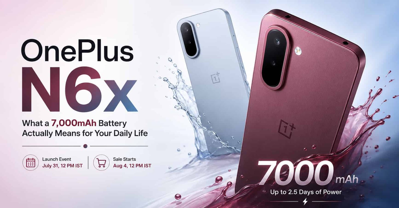 OnePlus N6x India Launch