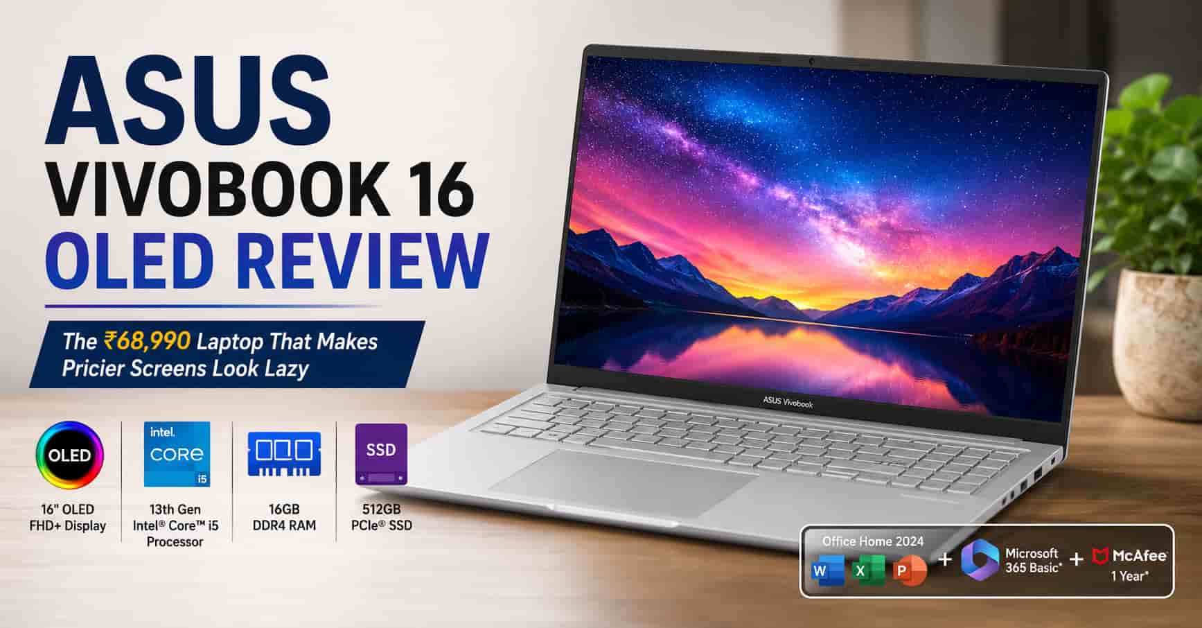 ASUS Vivobook 16 OLED price review