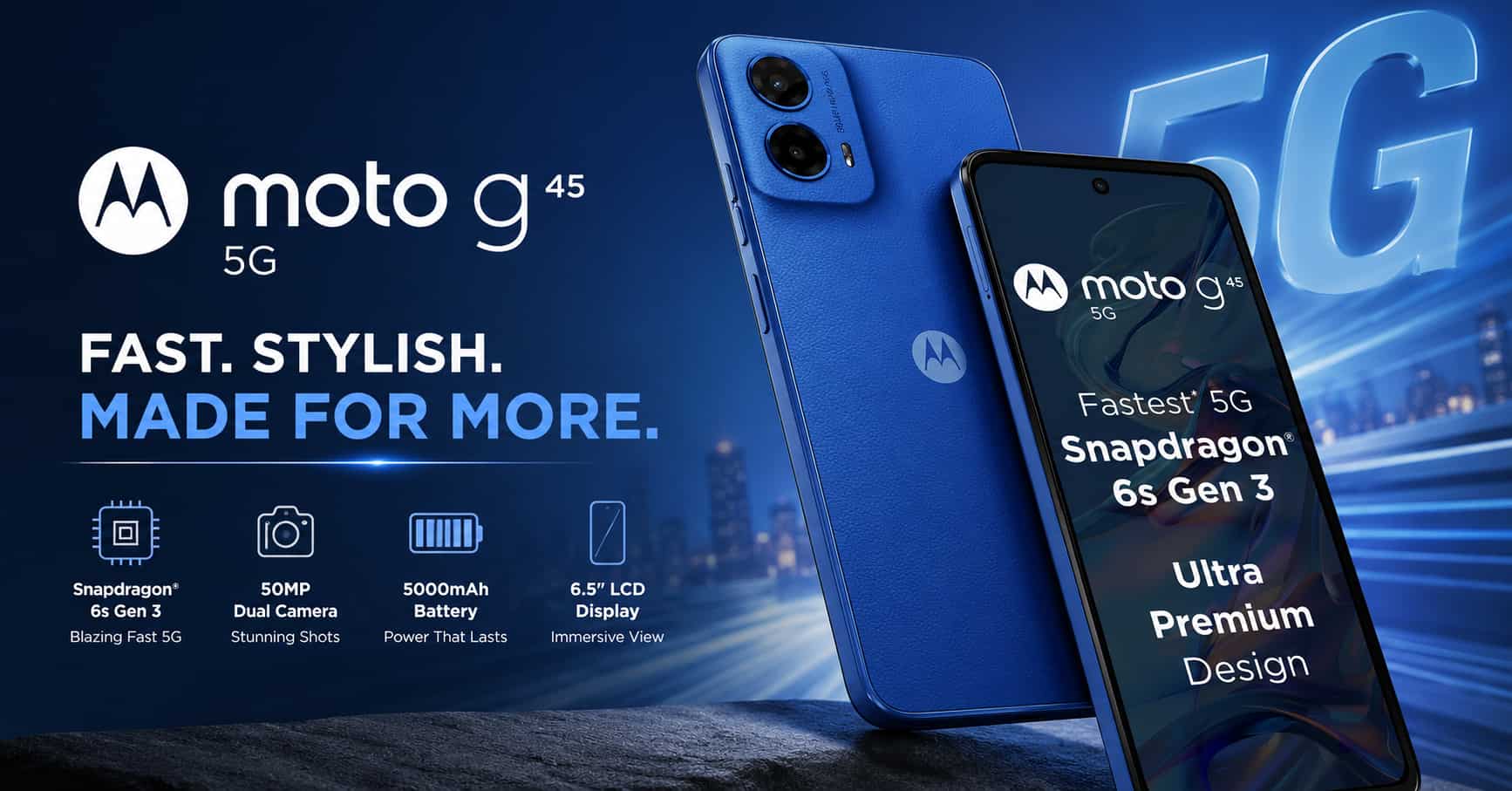 Motorola G45 5G price