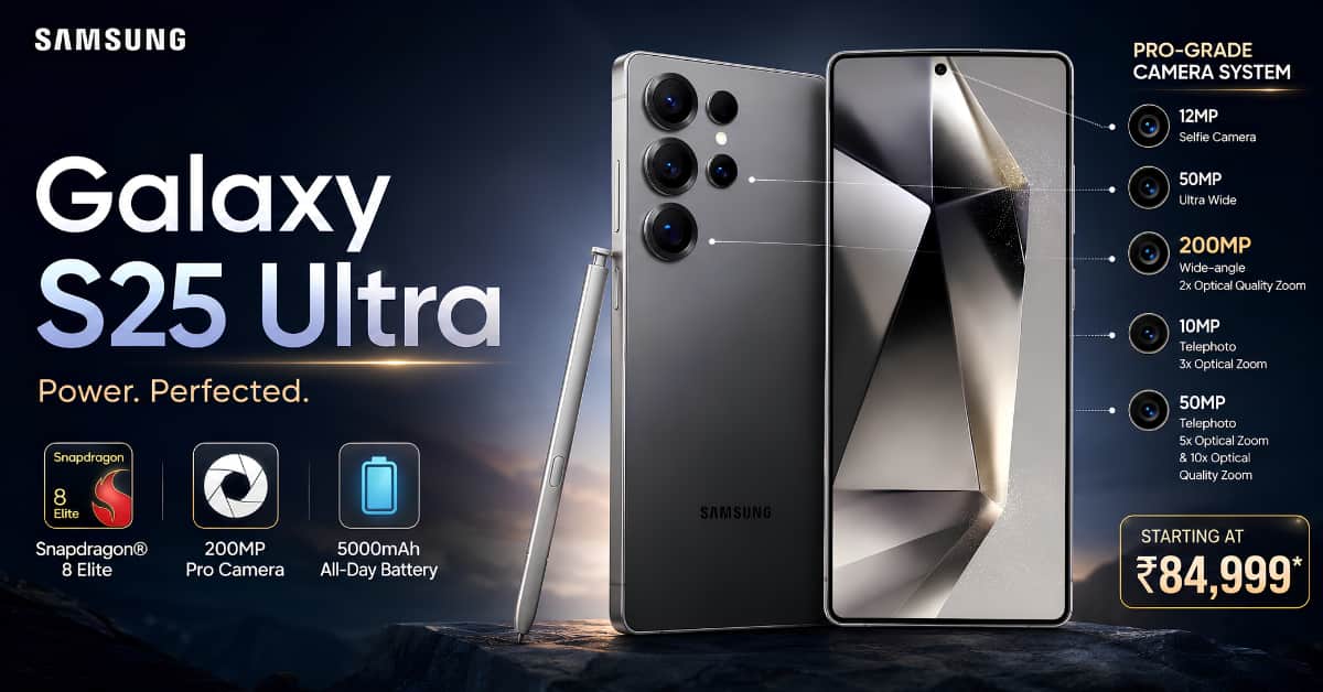 Samsung Galaxy S25 Ultra 5G price