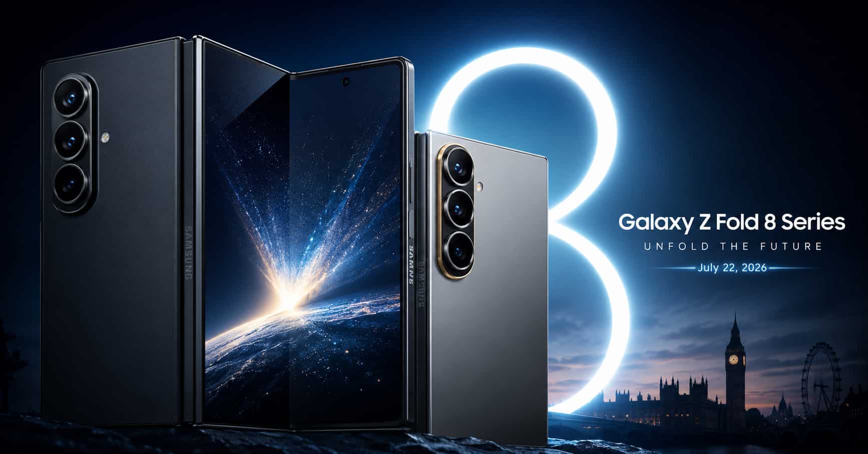 Samsung Galaxy Z Fold 8 Series launch price
