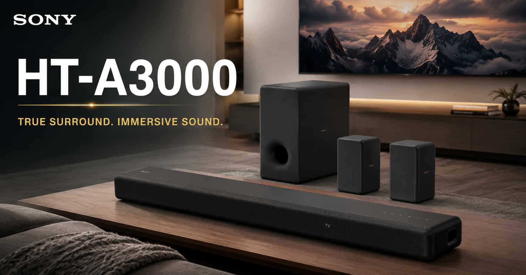 Sony HT A3000 soundbar price Review