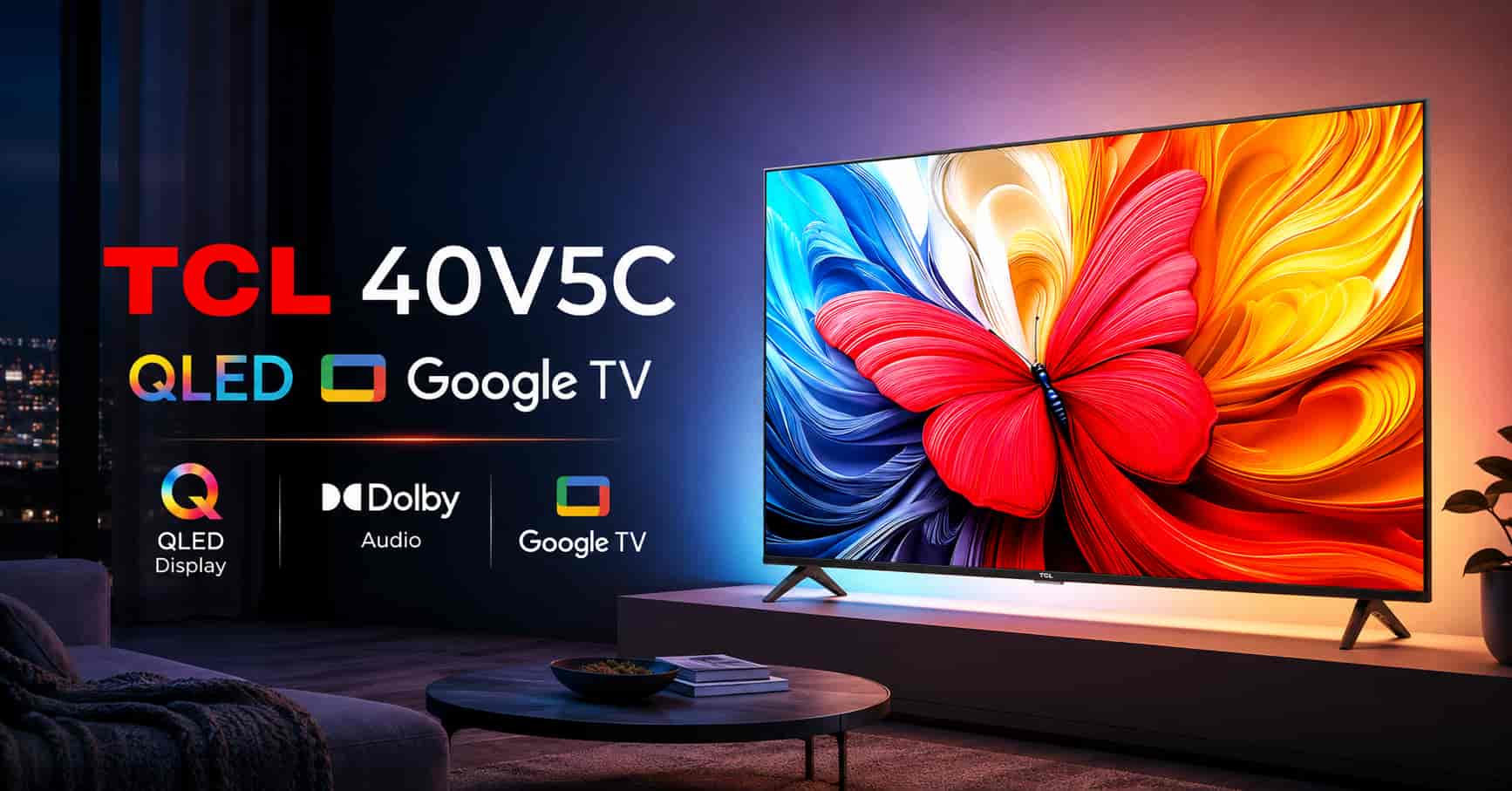 TCL 40V5C 40 Inch QLED Google TV price
