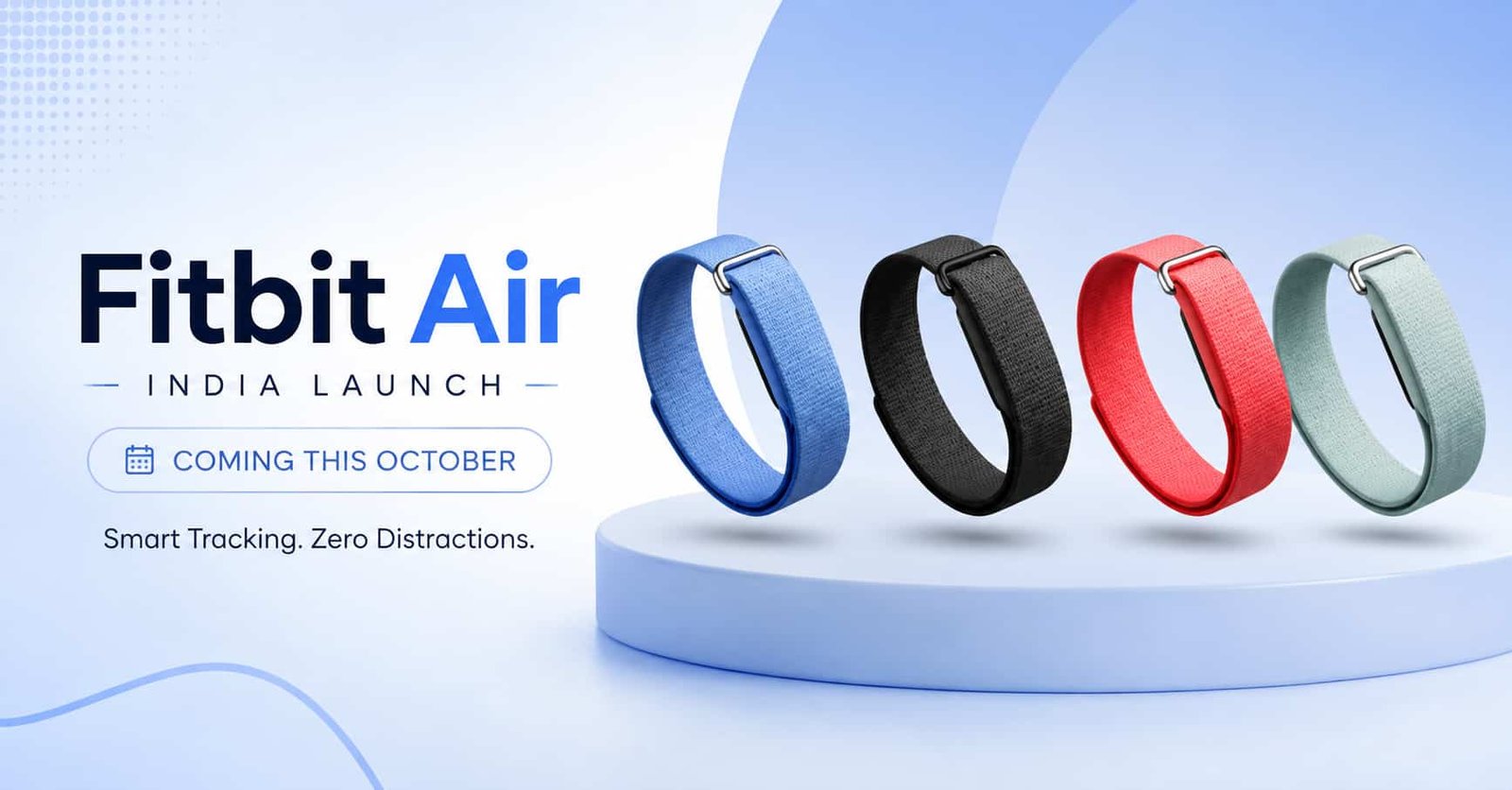 Fitbit Air India Launch price