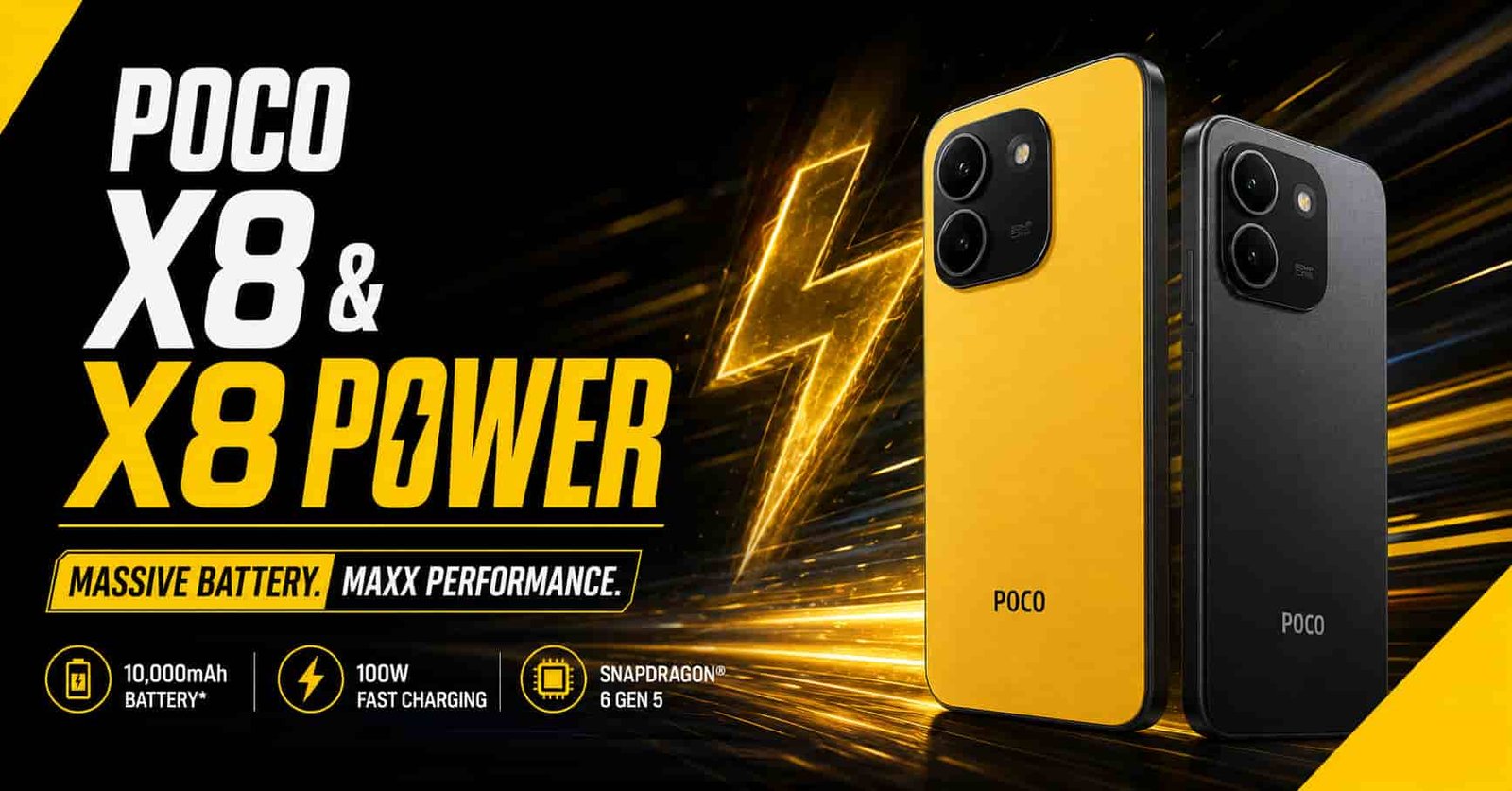 Poco X8 Power price in India
